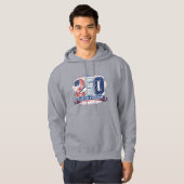 250 Jaar Vrijheid 4 juli Hoodie (Voorkant volledig)