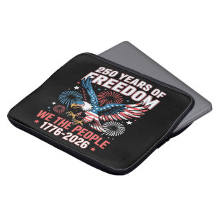 250 Jaar Vrijheid Adelaar 250ste Verjaardag VS Laptop Sleeve