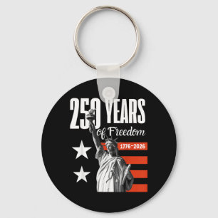 250 Jaar Vrijheid Amerika 1776-2026 Sleutelhanger
