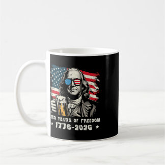 250 Jaar Vrijheid Ben Franklin 250ste Verjaardag U Koffiemok