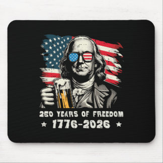 250 Jaar Vrijheid Ben Franklin 250ste Verjaardag U Muismat