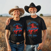 250 Jaar Vrijheid Cowboy T-shirt