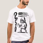 250 Jaar Vrijheid Funny Eagle 4 juli 2026  T-shirt (Voorkant)