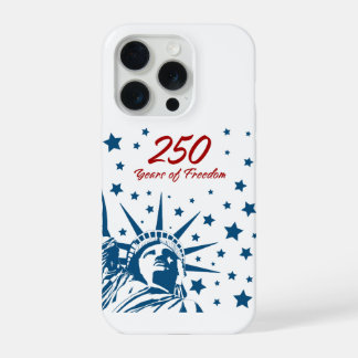 250 Jaar Vrijheid Gefeliciteerd Verjaardag USA Pat iPhone 15 Pro Case
