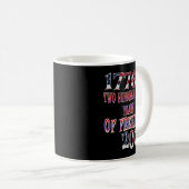 250 Jaar VRIJHEID Koffiemok (Voorkant rechts)