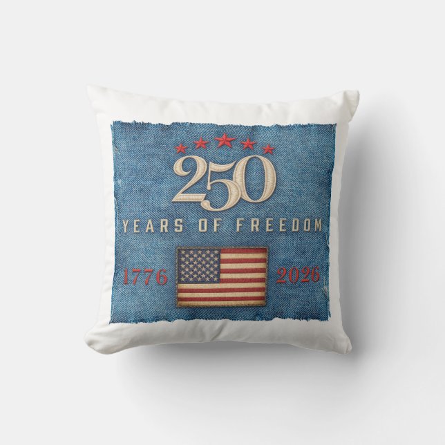 250 Jaar Vrijheid - Kussen (Voorkant)