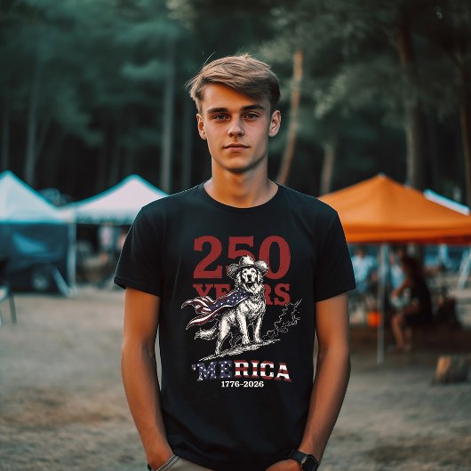 250 Jaar Vrijheid 'merica Tri-Blend Shirt