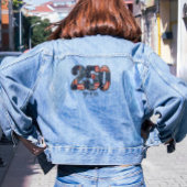 250 Jaar Vrijheid Nep Patchwork Denim Jacket