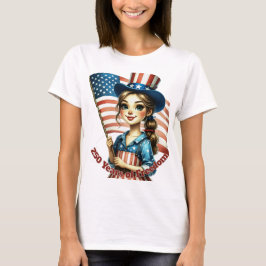 250 Jaar Vrijheid "Prettige 4e Juli" T-shirt