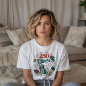 250 Jaar Vrijheid Standbeeld Liberty Tri-Blend Shirt