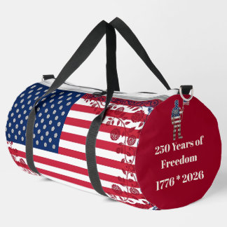 250 Jaar Vrijheid Stars & Stripes Amerikaanse Vlag Plunjezak
