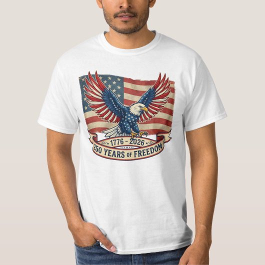 250 Jaar Vrijheid T-shirt (Voorkant)