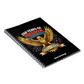 250 Jaar Vrijheid & Vuurwerk  Notitieboek (Rechterzijde)