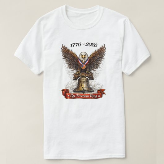 250 Jaar VS -16 T-Shirt (Design voorkant)