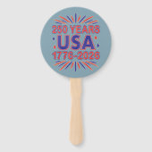 250 Jaar VS | 1776–2026 Semiquincentennial Handwaaier (Achterkant)