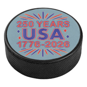 250 Jaar VS 1776–2026 Semiquincentennial Hockey Puck