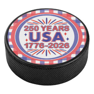 250 Jaar VS   1776–2026 Semiquincentennial Hockey Puck