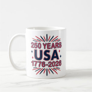 250 Jaar VS   1776–2026 Semiquincentennial Koffiemok