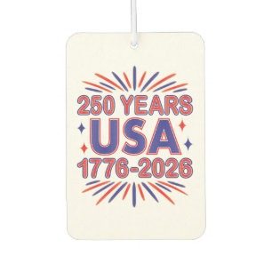 250 Jaar VS 1776–2026 Semiquincentennial Luchtverfrisser
