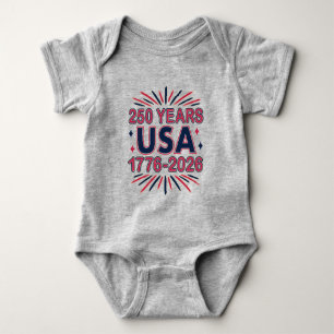 250 Jaar VS 1776–2026 Semiquincentennial Romper