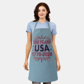 250 jaar VS | 1776–2026 Semiquincentennial Schort (Gedragen)