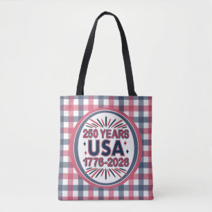 250 Jaar VS 1776–2026 Semiquincentennial Tote Bag