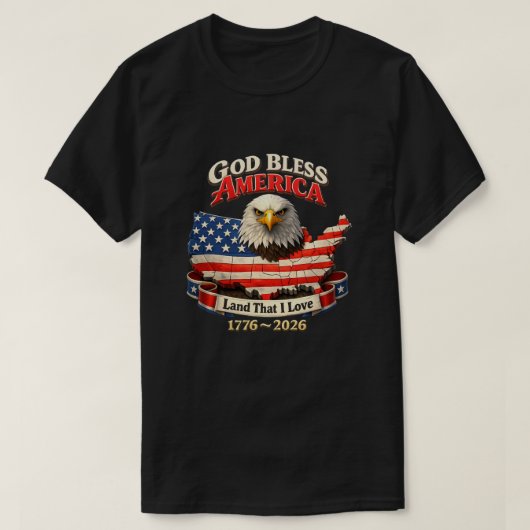 250 Jaar VS -23 T-Shirt (Design voorkant)