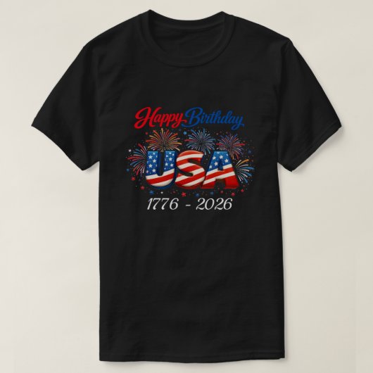 250 Jaar VS -31b T-Shirt (Design voorkant)