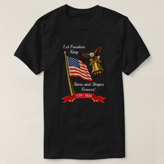 250 Jaar VS -32 T-Shirt (Design voorkant)