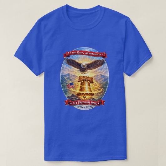 250 Jaar VS -33 T-Shirt (Design voorkant)
