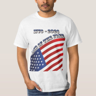 250 Jaar VS Vrijheid 1776-2026 Patriotisch T-shirt