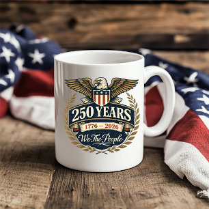 250 Jaar We The People Koffiemok