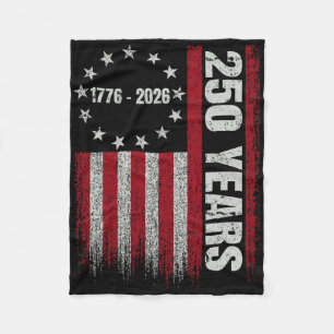 250-jarig Jubileum Amerika 250e Amerikaanse Vlag P Fleece Deken