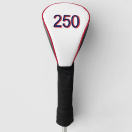 250-jarig jubileum golfheadcover