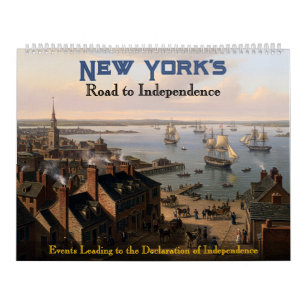 250-jarig jubileum - Staat New York-agenda Kalender