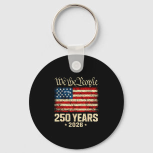 250-jarig jubileum usa 4 juli patriottisch 250 sleutelhanger