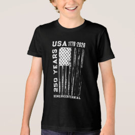 250-jarig jubileum USA 4 juli T-shirt