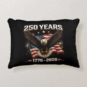 250-jarig jubileum USA Patriottische Adelaar 250e  Accent Kussen