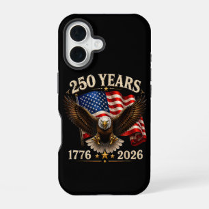 250-jarig jubileum USA Patriottische Adelaar 250e iPhone 16 Hoesje