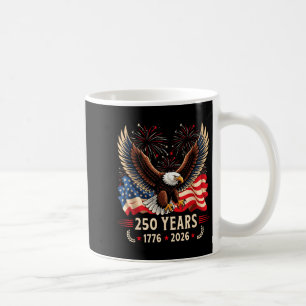 250-jarig jubileum USA Patriottische Adelaar 250e Koffiemok