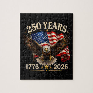 250-jarig jubileum USA Patriottische Adelaar 250e Legpuzzel
