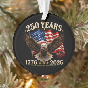 250-jarig jubileum USA Patriottische Adelaar 250st Ornament