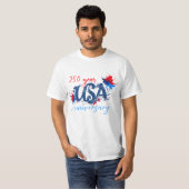 250-jarig jubileum van de VS T-shirt (Voorkant volledig)