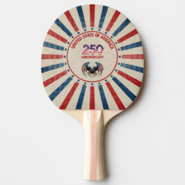 250-jarig jubileum, Verenigde Staten van Amerika,  Tafeltennisbatje