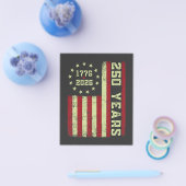 250-jarig jubileum Vlag van de VS Flyer (Enkel)
