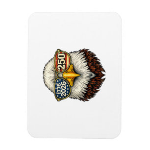 250-jarig jubileum VS 1776-2026 Patriottische Amer Magneet