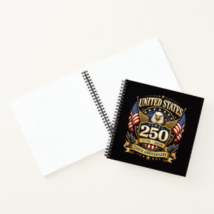 250-jarig jubileum VS 250 jaar Notitieboek