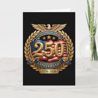 250-jarig jubileum VS 250e Onafhankelijkheidsdag A Kaart
