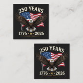 250-jarig jubileum VS Notitiekaartje (Voorkant / Achterkant)