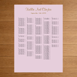 250+ Paars Simple Wedding Poster